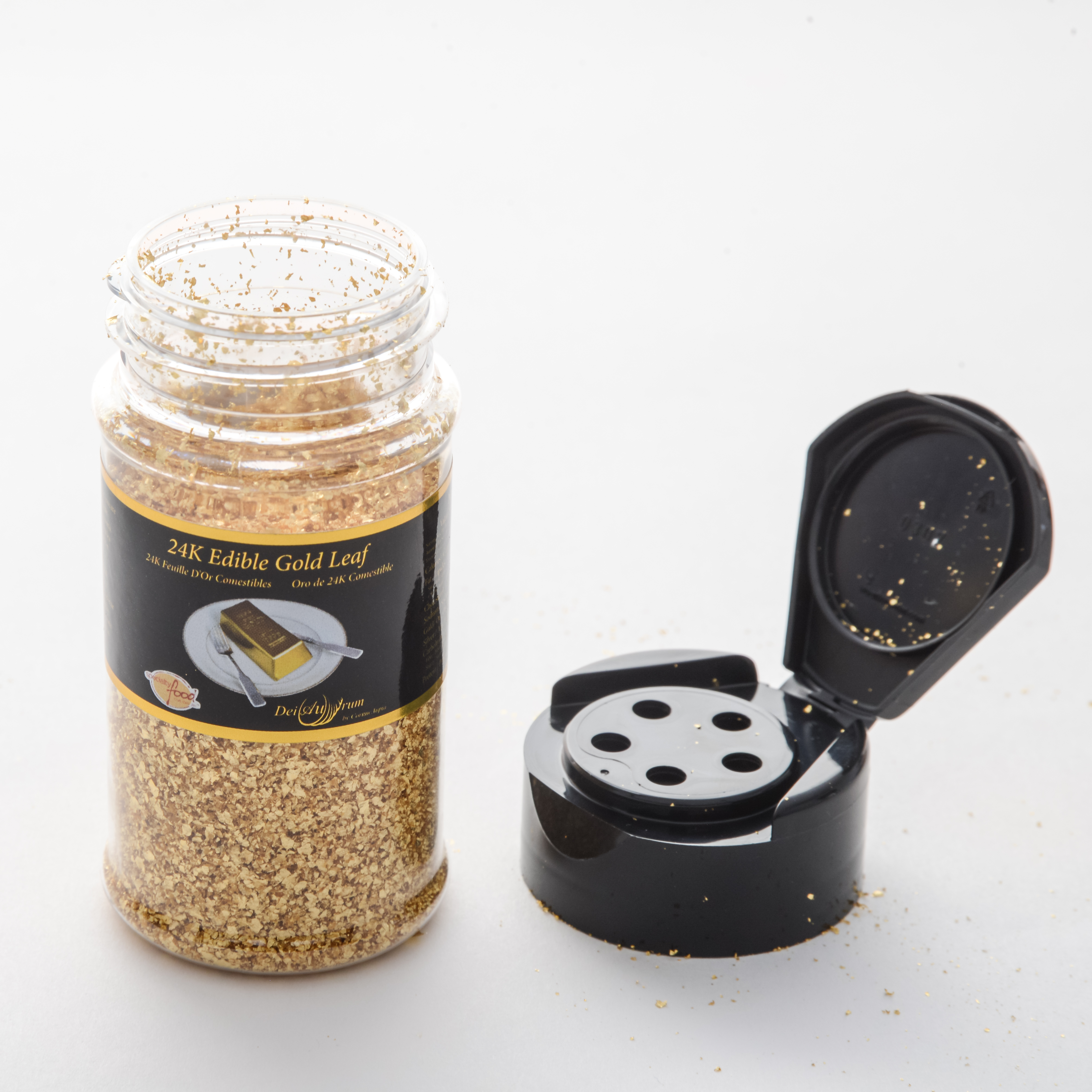 Pure 24k Gold Powder 5g FINE Hand-ground in Glass Jar : Element Au 79  99.999% 