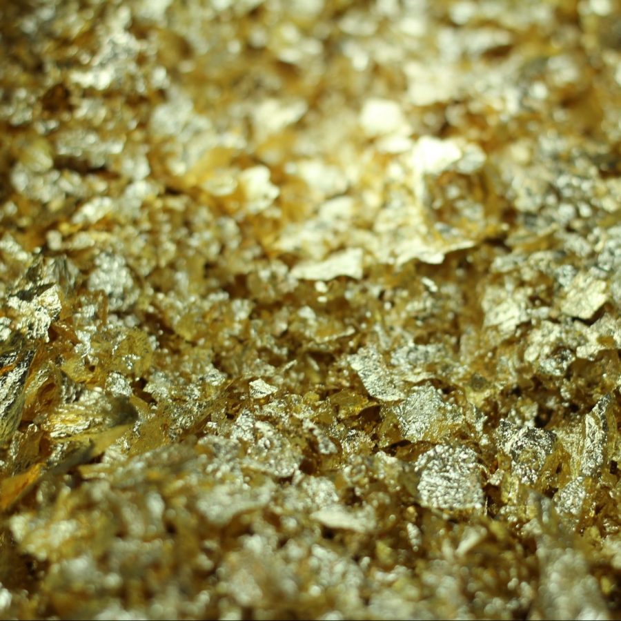 24K Edible Gold Leaf Flakes